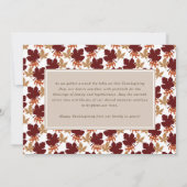 ブロックモダン紅葉感謝祭3枚 シーズンカード (裏面)