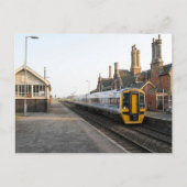 ブロックルズビー駅 (Brocklesby Railway Station, Lincs) ポストカード (正面)