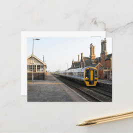 ブロックルズビー駅 (Brocklesby Railway Station, Lincs) ポストカード