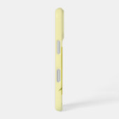 ブロック上のビンテージパイナップル iPhone 16ケース (右側面)