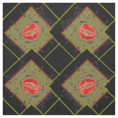 ブロック内の唇 ファブリック (見本)