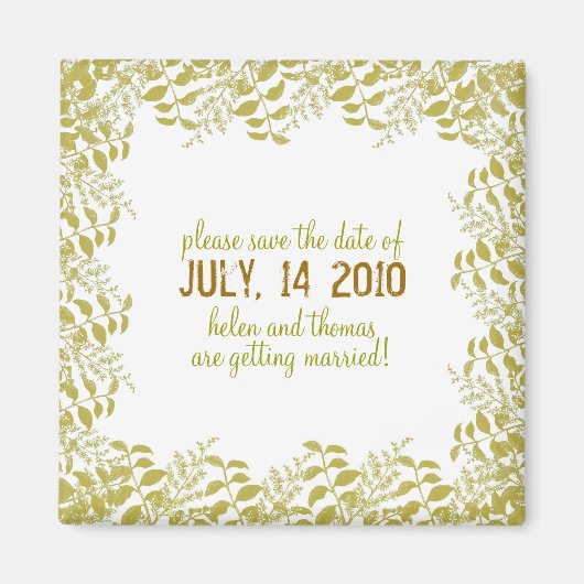 ブロック印刷 マグネット (正面)