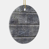 ブロック壁 セラミックオーナメント (右)