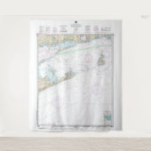 ブロック島のサウンドとアプローチの航海のグラフ タペストリー (正面)