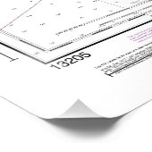 ブロック島のサウンドとアプローチの航海のグラフ フォトプリント            (角)