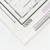 ブロック島のサウンドとアプローチの航海のグラフ フリースブランケット (角)