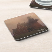 ブロック島の灯台 コースター (左側)