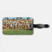 ブロック島の装飾 ラゲッジタグ (裏面横)