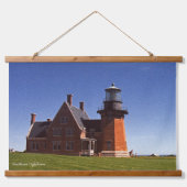 ブロック島の2つのライト 吊り下げ型タペストリー (正面2)