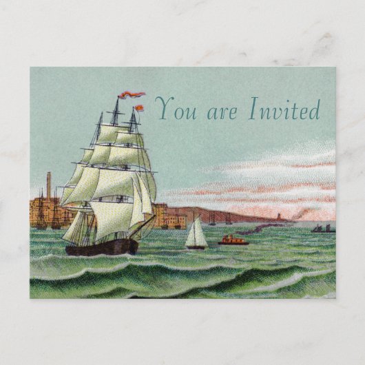 ブロック島はがき インビテーションポストカード (正面)