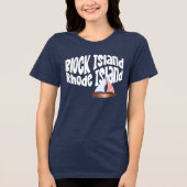 ブロック島セーリング トライブレンドＴシャツ (正面)