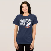 ブロック島セーリング トライブレンドＴシャツ (正面全面)