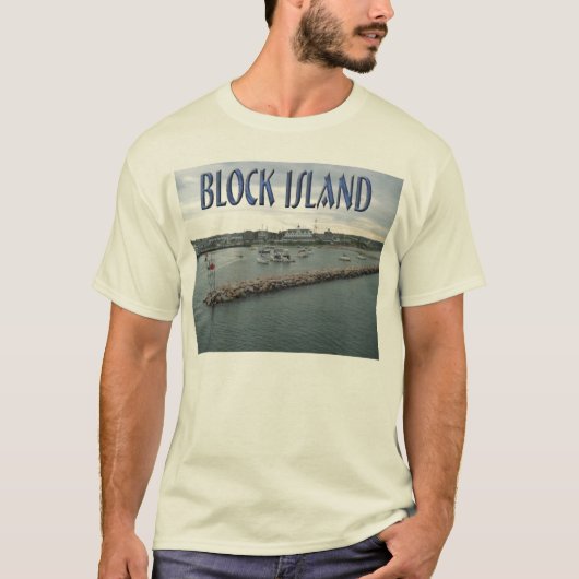 ブロック島ロードアイランド Tシャツ (正面)