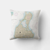 ブロック島航海の図13217 クッション (裏面)