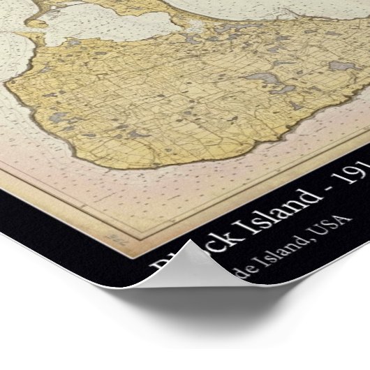 ブロック島1914 ポスター (角)