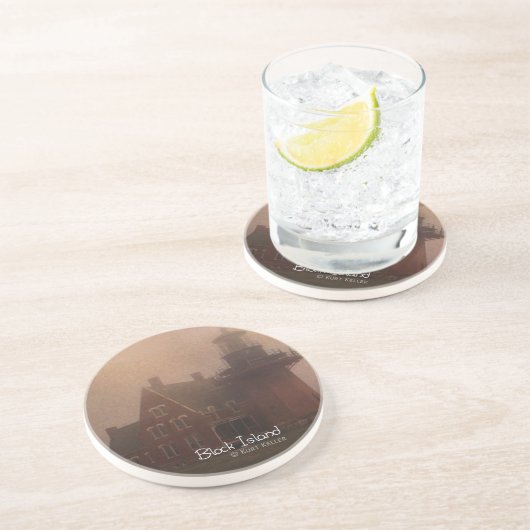 ブロック島 コースター (側面)