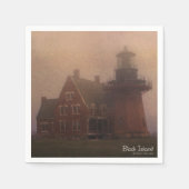 ブロック島 スタンダードカクテルナプキン (正面)