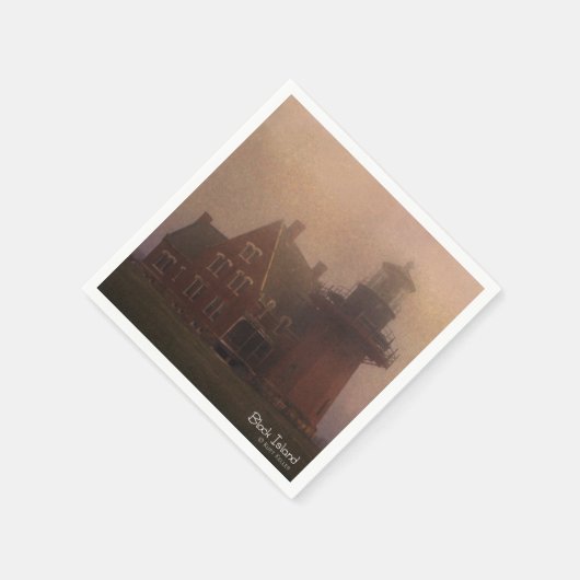 ブロック島 スタンダードカクテルナプキン (角)