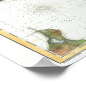 ブロック島、ナンタケット、マルタ(png) ポスター (角)