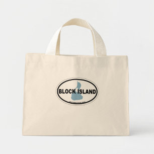 ブロック島。 ミニトートバッグ