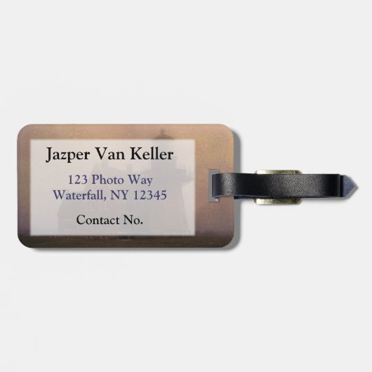 ブロック島 ラゲッジタグ (裏面横)