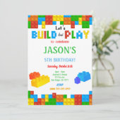 ブロック招待状 招待状 (スタンド正面)