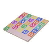 ブロック文字 タイル (側面)