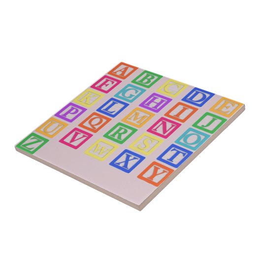 ブロック文字 タイル (側面)