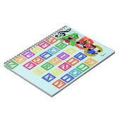 ブロック文字 ノートブック (左側)