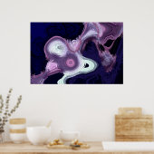 ブロック状ブロブ ポスター (キッチン)