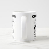 ブロック舗装層またはブロック舗装層(名前) ジャンボコーヒーマグカップ (裏面)