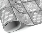 ブロック迷路パズル包装紙 ラッピングペーパー (ロールコーナー)