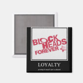 ブロック頭 マグネット (正面/裏面)