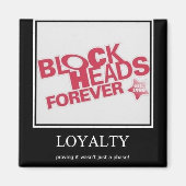 ブロック頭 マグネット (正面)