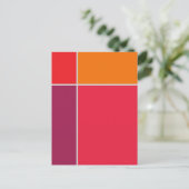 ブロック2幾何学的はがき ポストカード (スタンド正面)