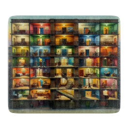 ブロック カッティングボード