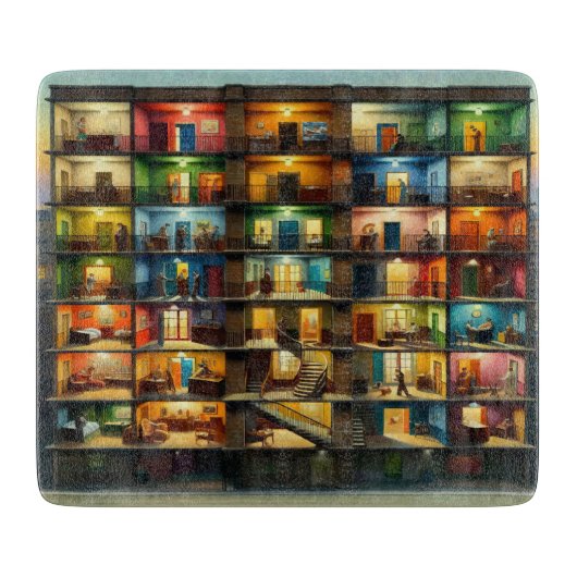 ブロック カッティングボード (正面)