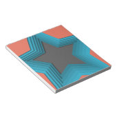 ブロック・ド・ノタス・スター・ペーパークラフト ノートパッド (アングル)