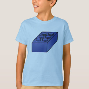 ブロック-ベクトルイラストレーション Tシャツ