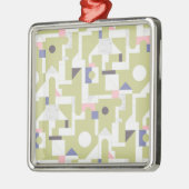 ブロック メタルオーナメント (左)