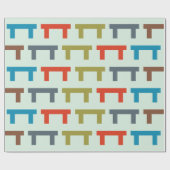 ブロック ラッピングペーパー (フラット)