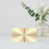 ブロック，金ゴールド, 3D Rainbow 名刺 (スタンド正面)