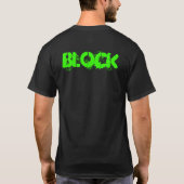 ブロック Tシャツ (裏面)