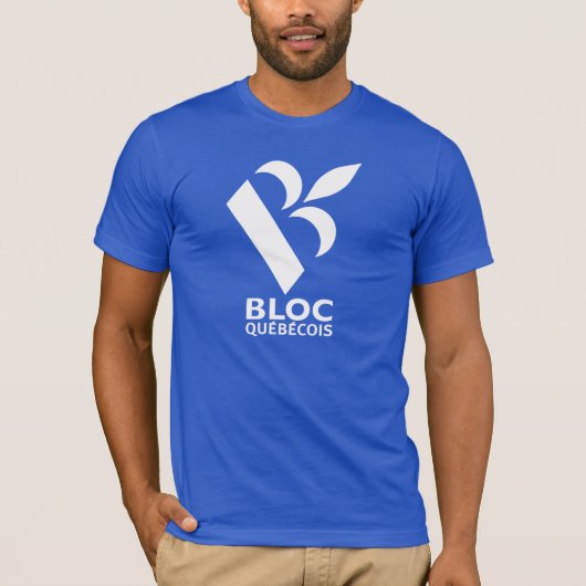 ブロックQuebecois Tシャツ (正面)