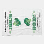 ブロッコユーモアのあるリ キッチンタオル (横)