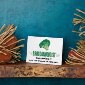 ブロッコリユーモアのあるー フォトプラーク (側面)