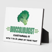ブロッコリユーモアのあるー フォトプラーク (側面)