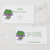 ブロッコリーおもしろい恋人の花束 名刺 (正面/裏面)