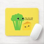 ブロッコリーおよびチーズ マウスパッド (マウス)