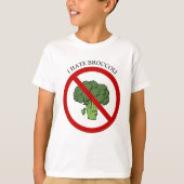 ブロッコリーが好き？ Tシャツ (正面)